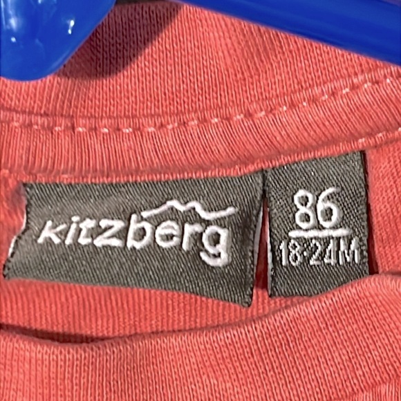 KITZBERG Infant Girls 18-24mo Happiness Hearts Long Sleeve Tunic Ruffles Pink - Picture 7 of 7